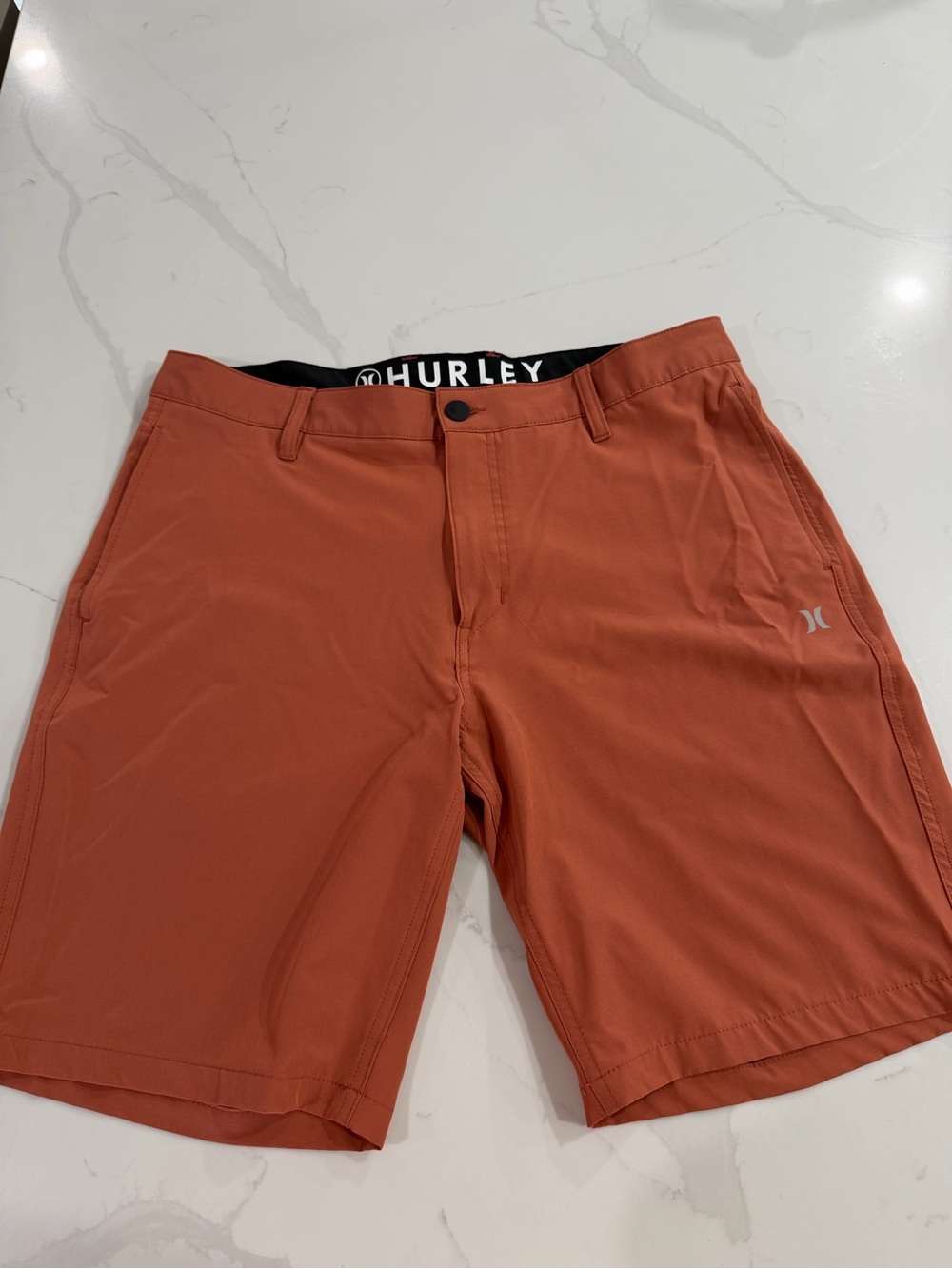 Hurley Men’s Rust Orange Hybrid Shorts